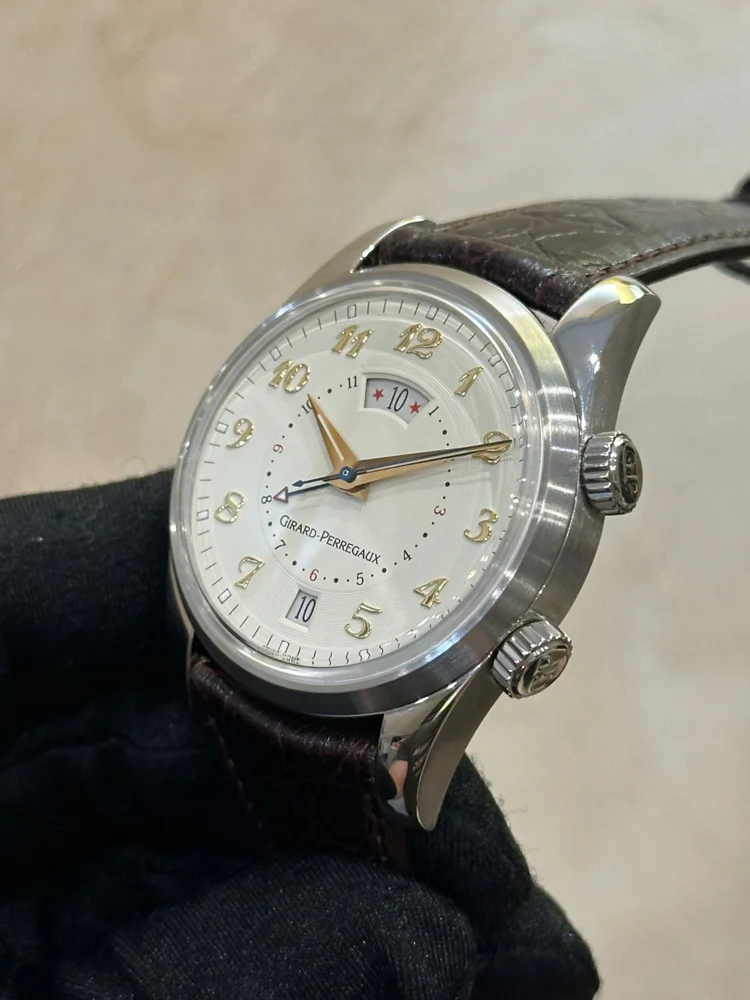 Girard Perregaux Traveller II Alarm GMT Aftermarket Buckle